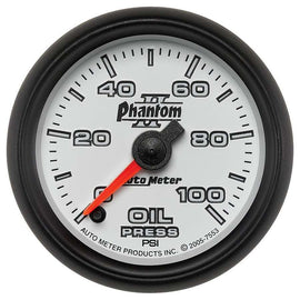 2-1/16in P/S II Oil Pressure Gauge 0-100psi