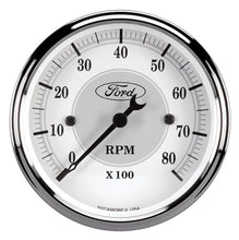 Load image into Gallery viewer, Ford Racing Tach - 3-1/8 In-Dach - White Face