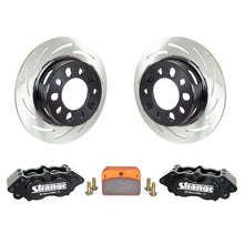 Strange Pro II Stainless DDM Completion Kit | For Strange P1020 Axle Package | 2S Rotors, 4 Piston Calipers & DRM-35 Brake Pads