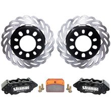 Strange Evolution Dynamic Drive Mount Completion Kit | For Strange P1020 Axle Package | Evolution S Rotors, 4 Piston Billet Evolution 4 Calipers | With DRM-35 Metallic Pads