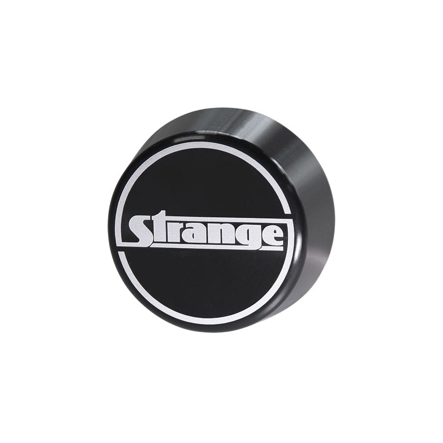 Strange Front Hub Cap | For Black Anodized Front Brake Hub
