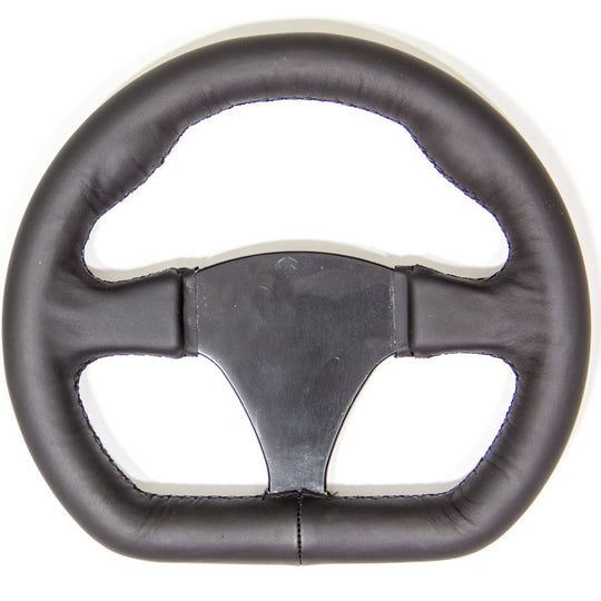 Black Leather Steering Wheel