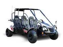 TrailMaster Blazer4 200EX EFI 4-Seater Buggy Go Kart, Extended Cab