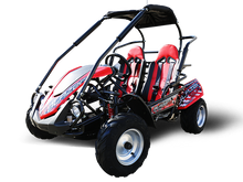 TrailMaster Blazer 200R MID-Size Go Kart, 7.5hp Torque Converter, Electric Start Reverse, Kids Ages 7-12