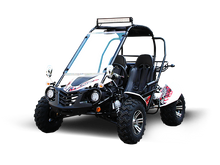 TrailMaster Blazer 200EX EFI Buggy Go Kart, LED Light Bar, Windshield Included