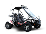 TrailMaster Blazer 200EX EFI Buggy Go Kart, LED Light Bar, Windshield Included