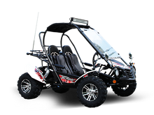 TrailMaster Blazer 200EX EFI Buggy Go Kart, LED Light Bar, Windshield Included