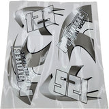 MotoTec Bull 125cc Sticker Kit Black - Bull-Sticker-Kit-Black