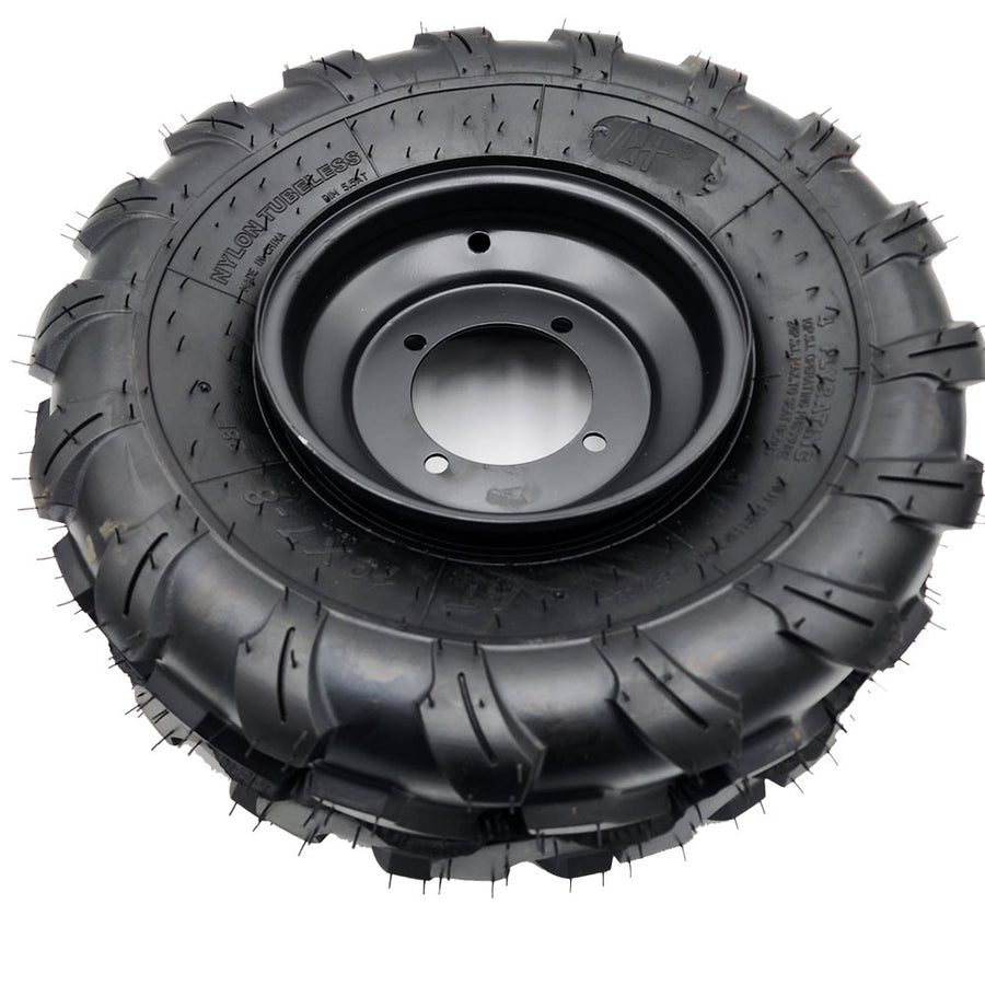 MotoTec Bull 125cc Front Left Wheel 19x7-8 - view 2