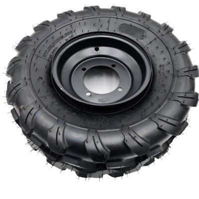 MotoTec Bull 125cc Front Left Wheel 19x7-8