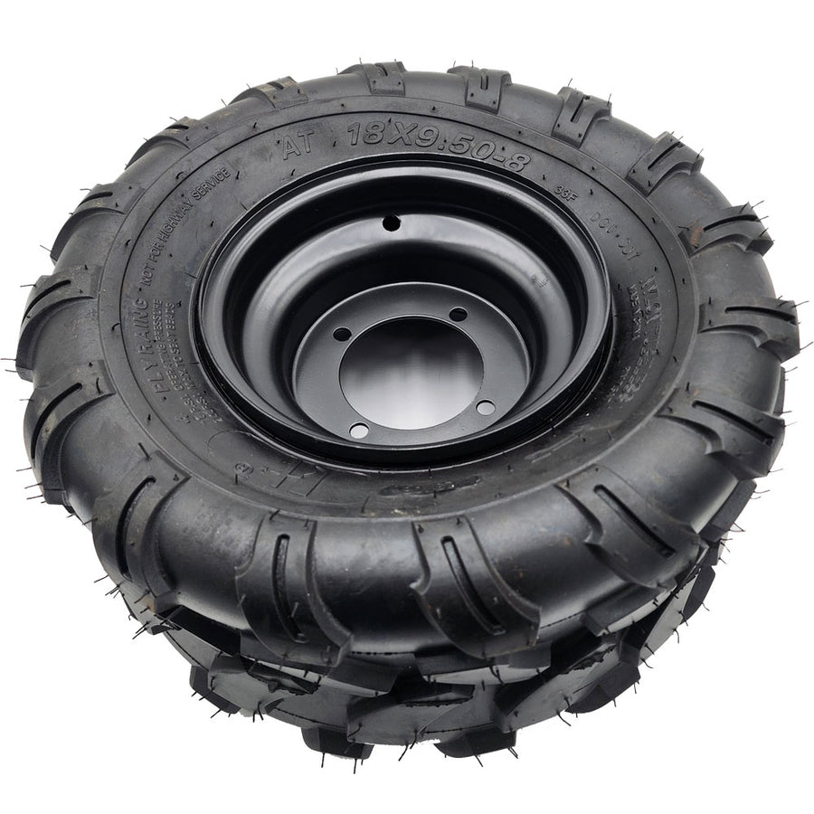 MotoTec Bull 125cc Rear Left Wheel 18x9.50-8 - view 2