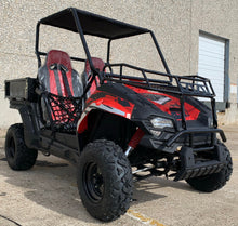 Load image into Gallery viewer, TrailMaster Challenger 200U Back Woods UTV - 168.9cc 11.1HP Engine, Automatic, Front Cargo Rack, Rear Dump Bed, Suitable for Ages 16 &amp; Older