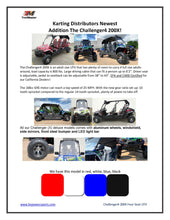 Load image into Gallery viewer, TrailMaster Challenger 4-200X 4 Seats UTV side-by-side, Automatic Transmission, Throttle limiter