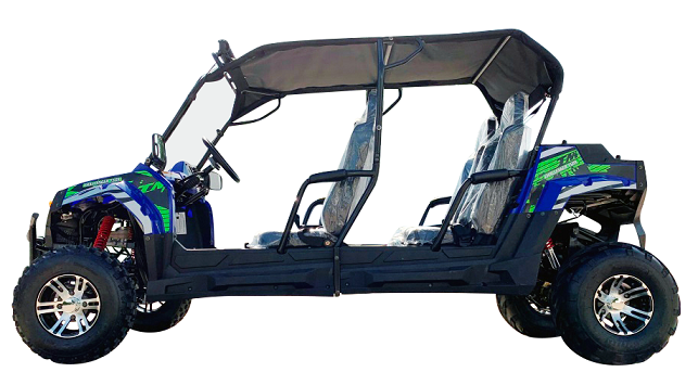 TrailMaster Challenger 200EX EFI 4-Seater UTV Side by Side Go Kart