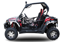 TrailMaster Challenger 200X Go Kart UTV Side by Side, with Alloy Wheels, Windshield and LED Light Bar