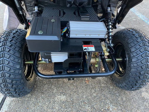TrailMaster Cheetah i6 Electric Kids Go Kart, 48v 650w, Kids Ages 4-9