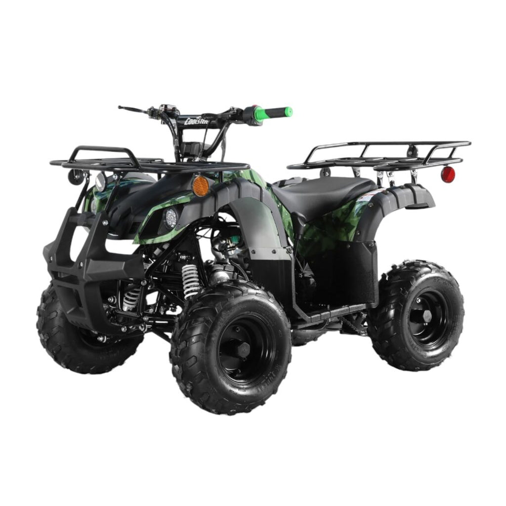 Mini 125cc Utility Style ATV, Electric Start, Automatic with Reverse, 7-inch Wheels, Ages 9-12