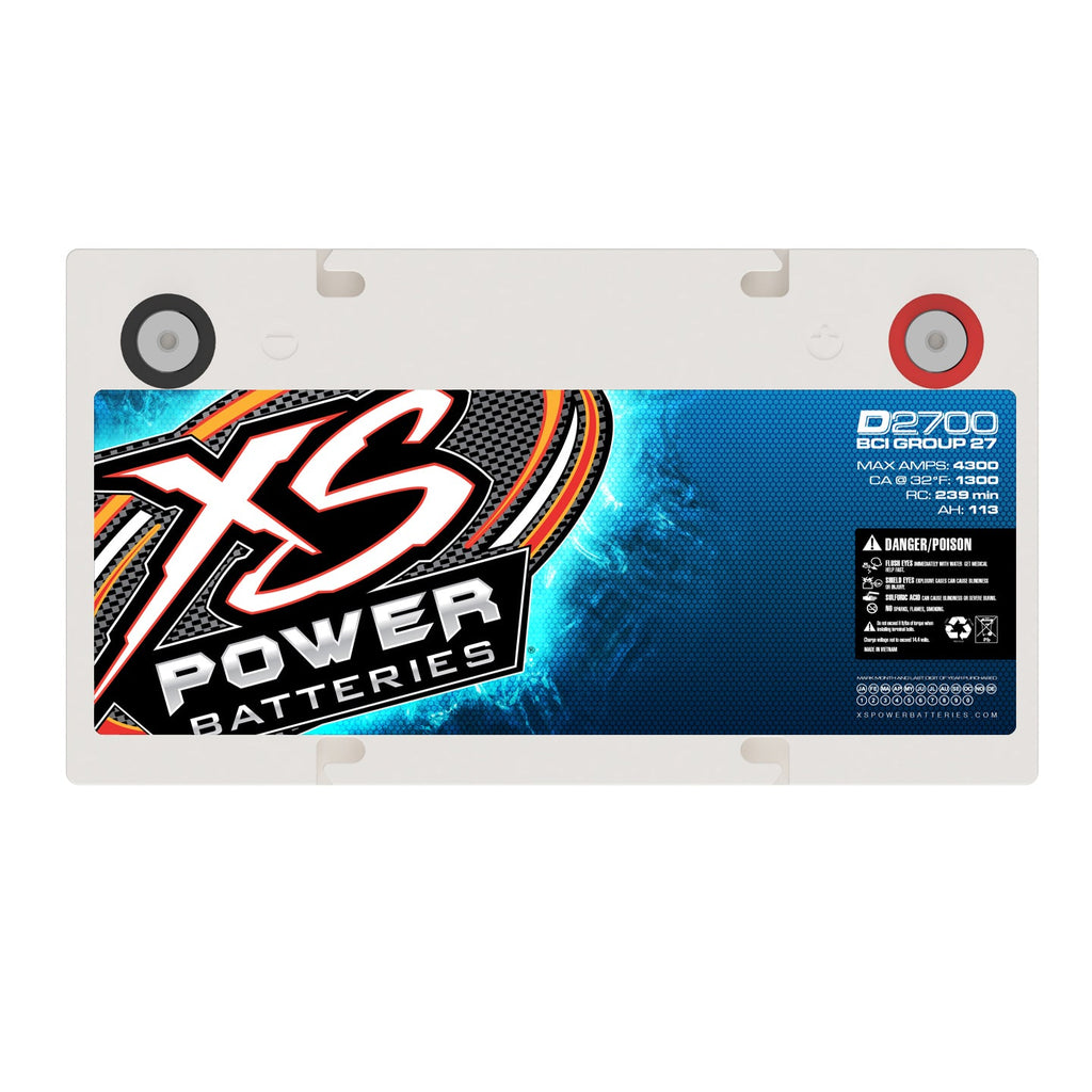 XS Power D2700 Group 27 12V AGM Battery