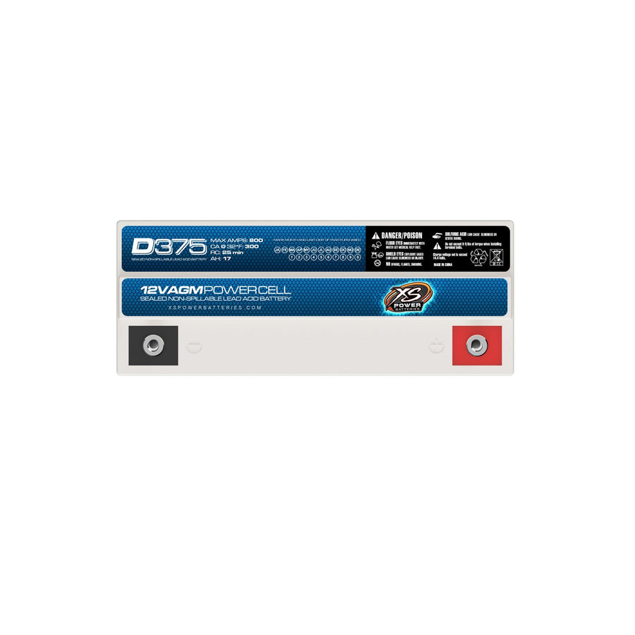 XS Power D375 12V AGM Battery