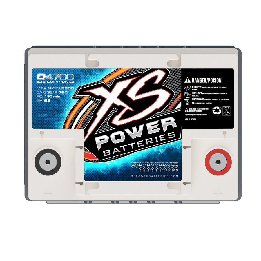 XS Power D4700 Group 47 12V AGM Battery