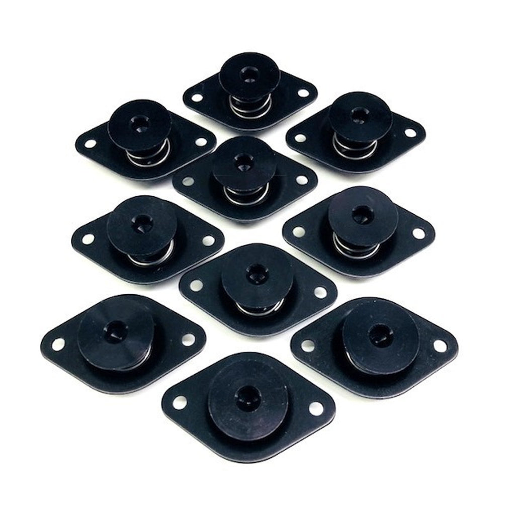 Qtr Turn Self Eject Alm Fastener Large Hex Head