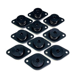 Qtr Turn Self Eject Alm Fastener Large Hex Head