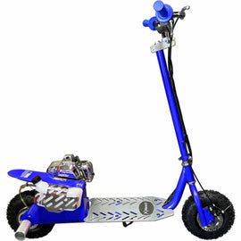 ScooterX Dirt Dog 49cc Scooter Blue