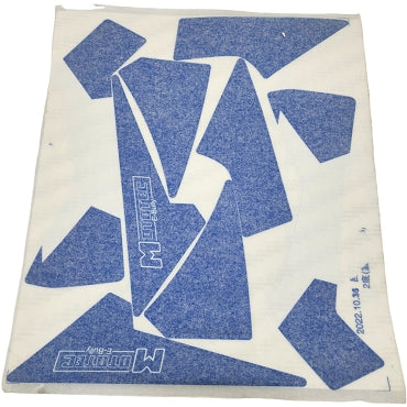 MotoTec E-Bully 36v Sticker Kit Blue
