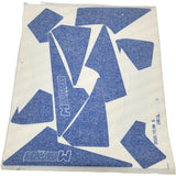MotoTec E-Bully 36v Sticker Kit Blue - E-Bully-Sticker-Kit-Blue