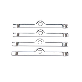 Chrome V/C Hold-Down Tabs - 4pcs.