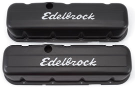 Signature Series Valve Covers - BBC Tall Black