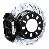 Strange Evolution Dynamic Drive Mount Front Brake Kit | 1997-2019 Corvette – Reuses OEM Hubs | Evolution S Rotors, 4 Piston Billet Evolution 4 Calipers | With DTC-30 Semi Metallic Pads