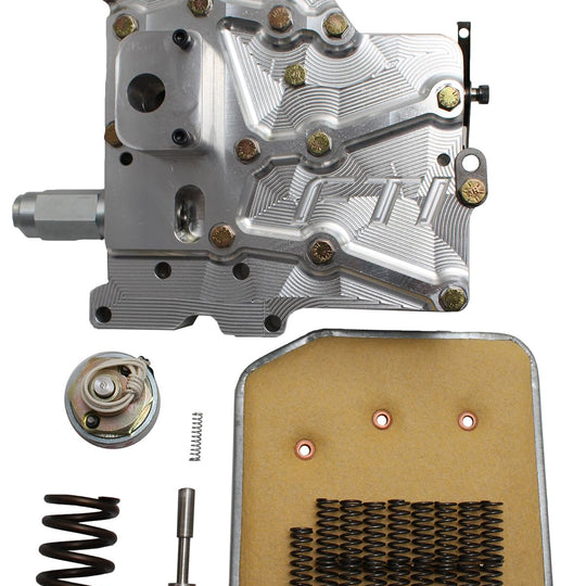 billet powerglide transbrake valve body kit aluminum solenoid springs