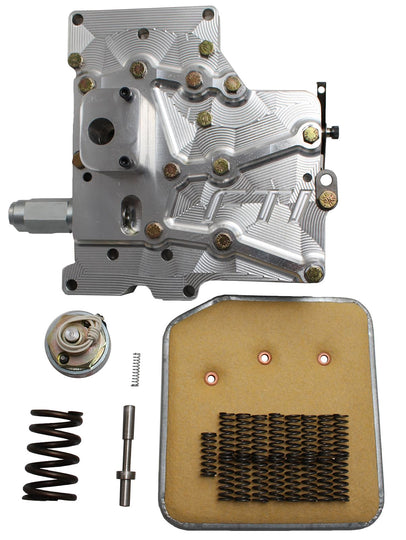 billet powerglide transbrake valve body kit aluminum solenoid springs