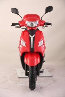 TrailMaster Flash 50cc Street Scooter, CVT Automatic, LED Lights, Rear Trunk Included, Ships Fully Assembled