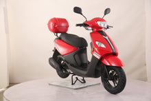 TrailMaster Flash 50cc Street Scooter, CVT Automatic, LED Lights, Rear Trunk Included
