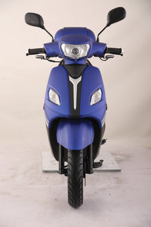 TrailMaster Flash 50cc Street Scooter, CVT Automatic, LED Lights, Rear Trunk Included