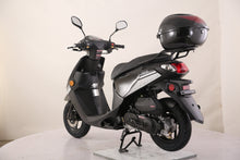 TrailMaster Flash 50cc Street Scooter, CVT Automatic, LED Lights, Rear Trunk Included, Ships Fully Assembled