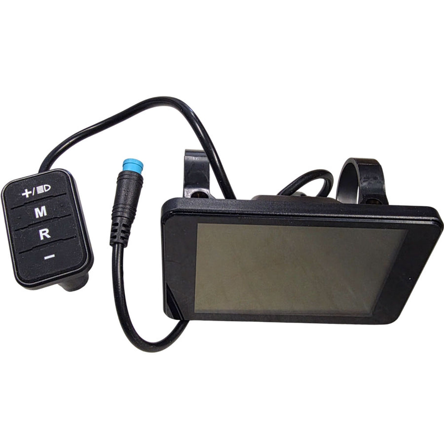 MotoTec 48v 1000w Folding Trike LCD Panel - view 2