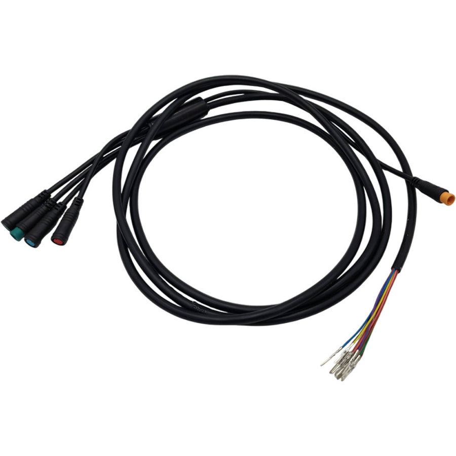 MotoTec 48v 1000w Folding Trike Wire Harness - view 2