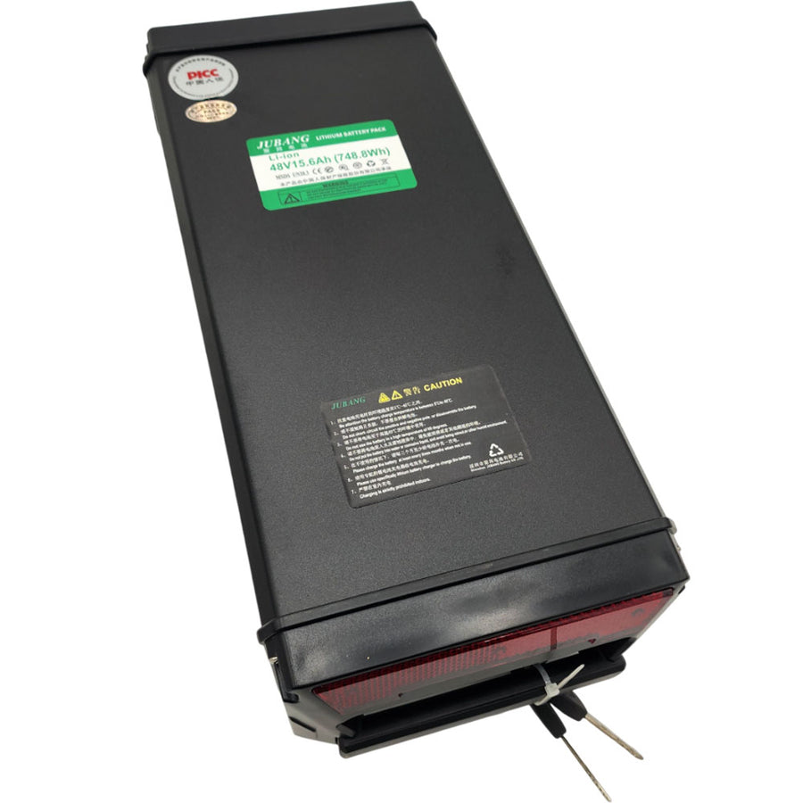 MotoTec Folding 1000w 48v 15.6ah Folding Trike Lithium Battery - view 2