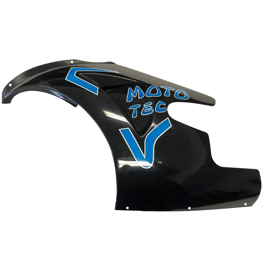 MotoTec GT Pocket Bike Left Fairing Blue - view 2