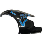 MotoTec GT Pocket Bike Left Fairing Blue - GT-Left-Fairing-Blue