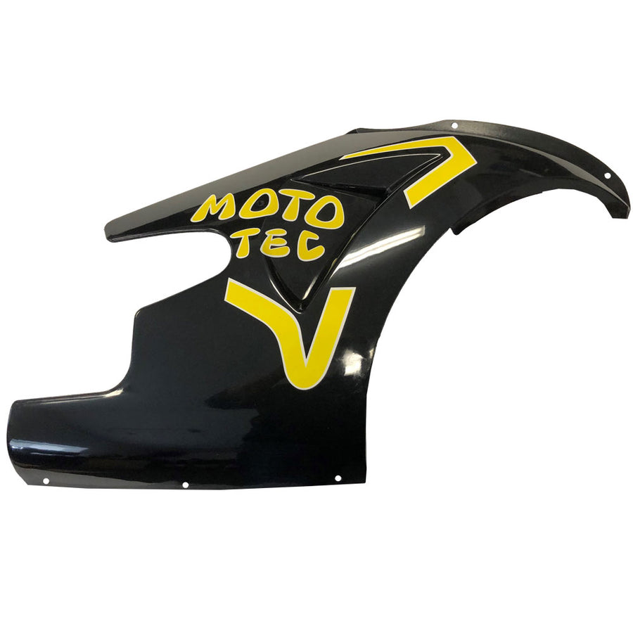 MotoTec GT Pocket Bike Right Fairing Yellow - view 2