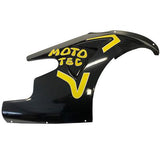 MotoTec GT Pocket Bike Right Fairing Yellow - GT-Right-Fairing-Yellow