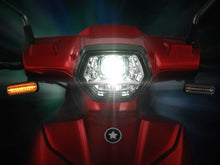 Scootstar Modstar 150 LED headlight bright front lighting commuter scooter