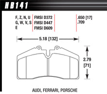 Load image into Gallery viewer, Brake PAds DTC-70 Audi Ferrari Porsche