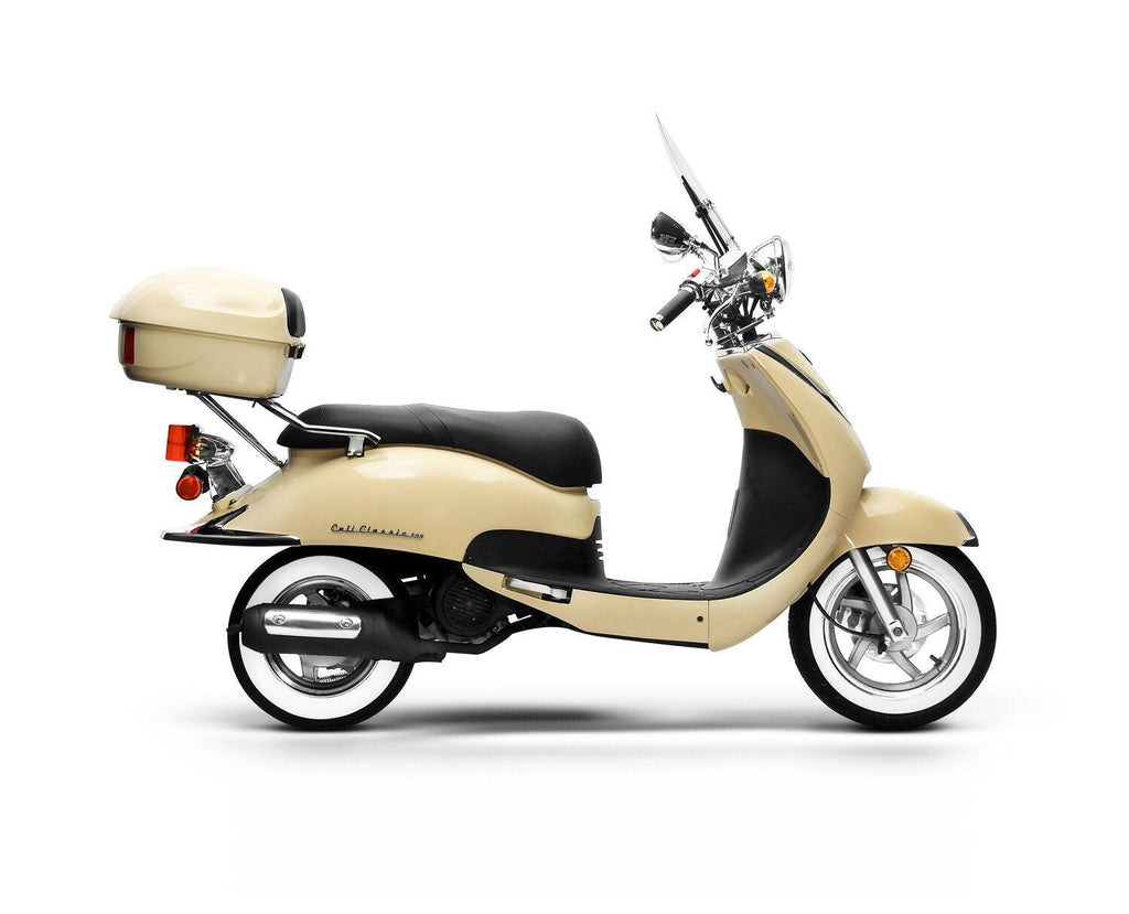 Lance Cali Classic 50 - 49cc Gas Scooter - Lee Motorsports
