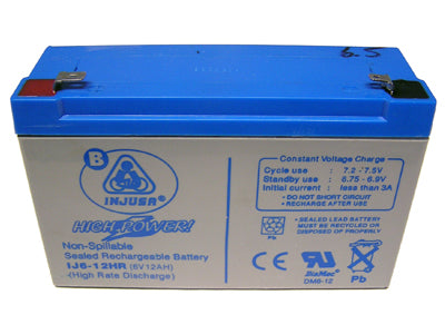 Injusa 6 Volt Battery (12AH)