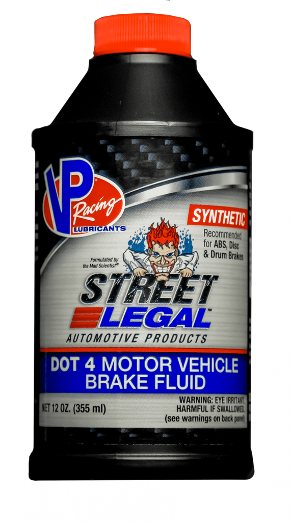 VP Racing VP6100402
Brake Fluid; Street Legal; Single; 12 Ounce Bottle; DOT 4 - Lee Motorsports
